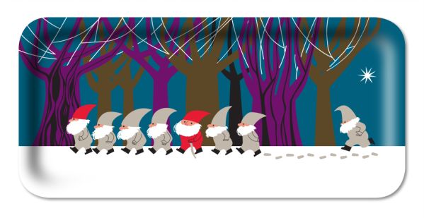 Santa Parade - Tray 32x15cm