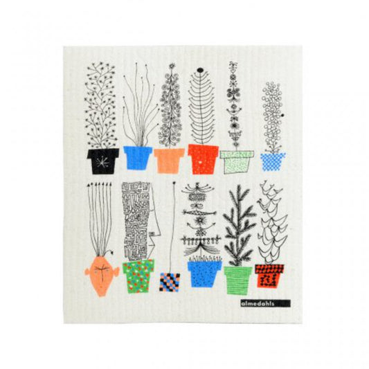 Italiensk blomsterhylla, dish cloth