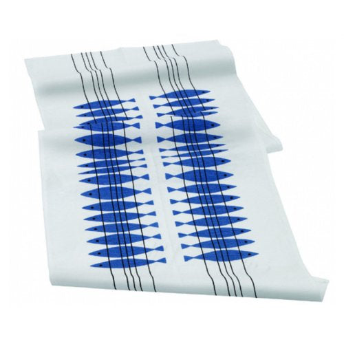 Herring, table runner, blue