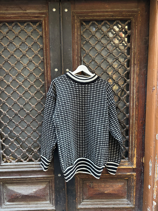Norwegian 🇳🇴 fisherman sweater in navy Blue
